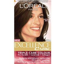 LOREAL PARIS EXCEL CREME NATURAL BROWN 72 ML + 100 GM 